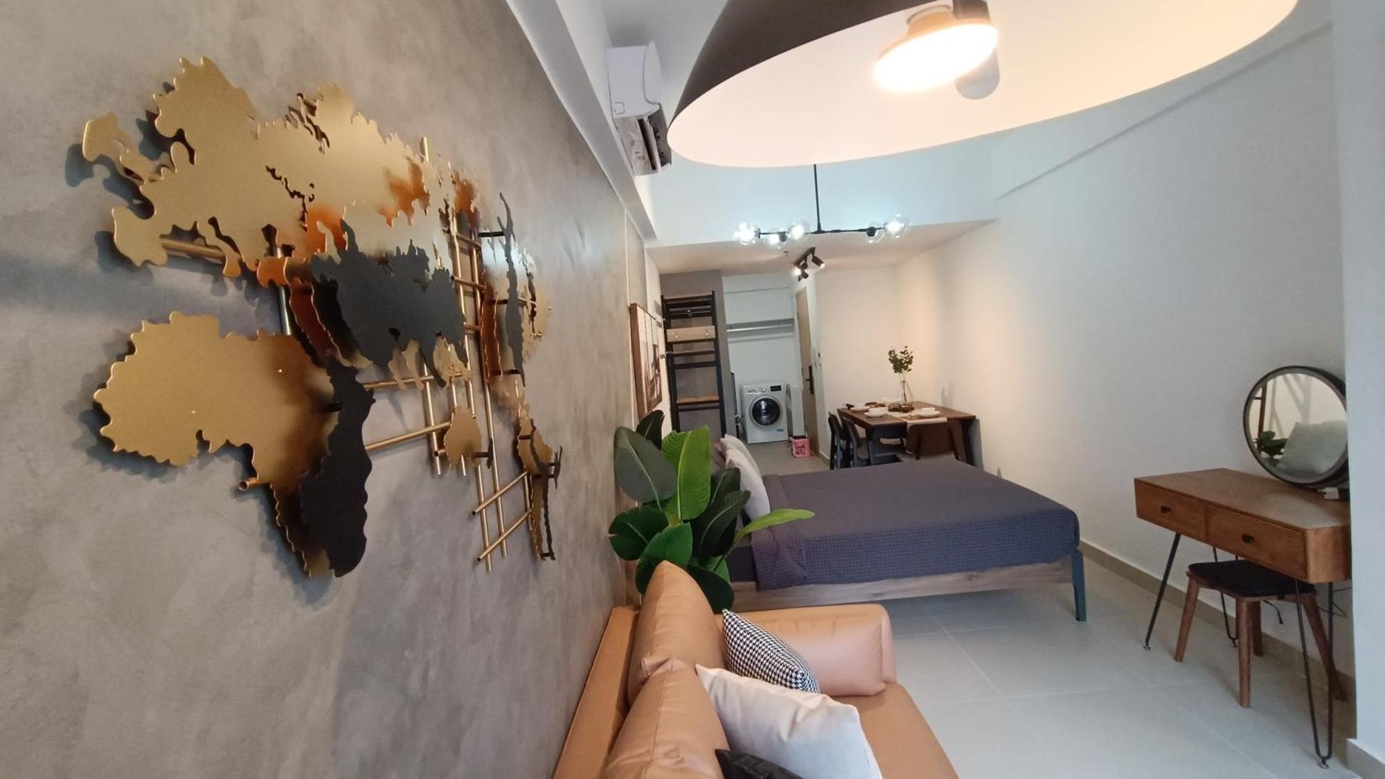 C14B Modern Infinity Pool Klcc Balcony View Apartment กัวลาลัมเปอร์ ภายนอก รูปภาพ